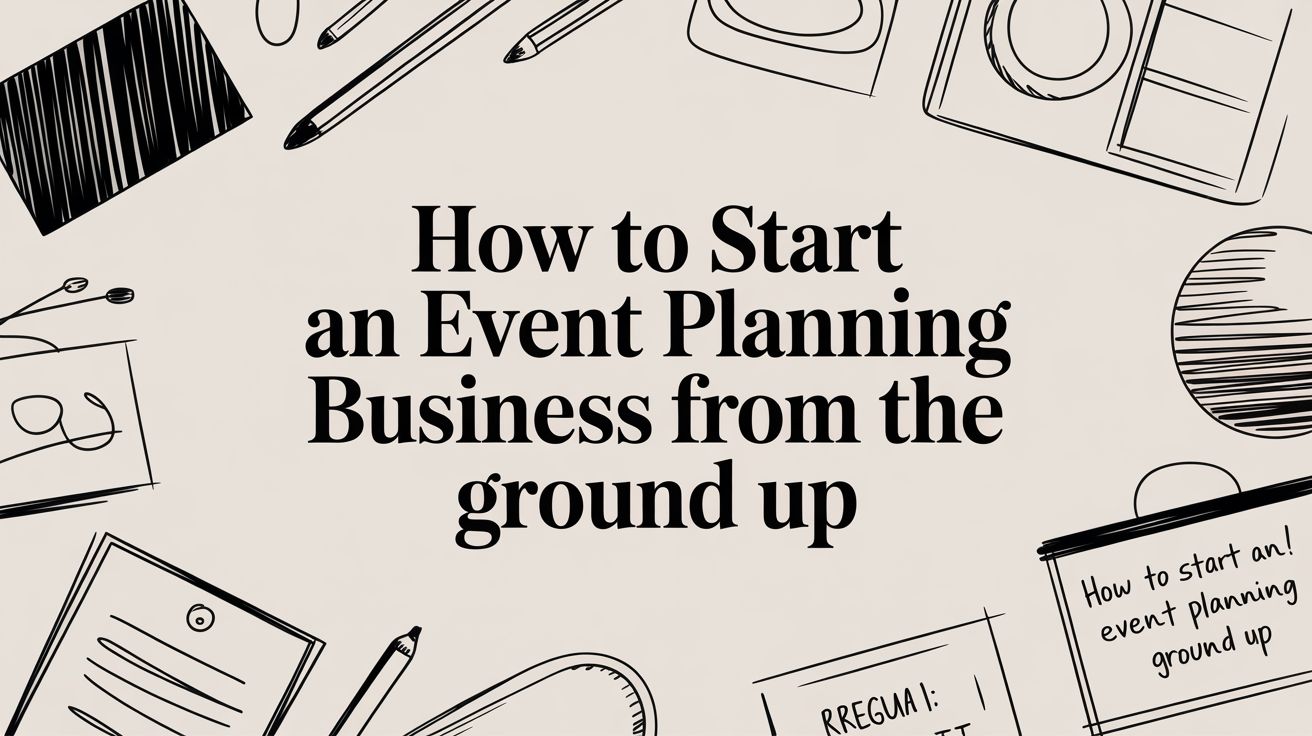 How to Start an Event Planning Business From The Ground Up