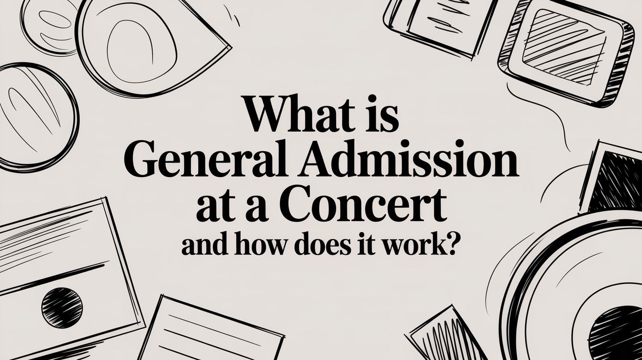 What Is General Admission at a Concert and How Does It Work?
