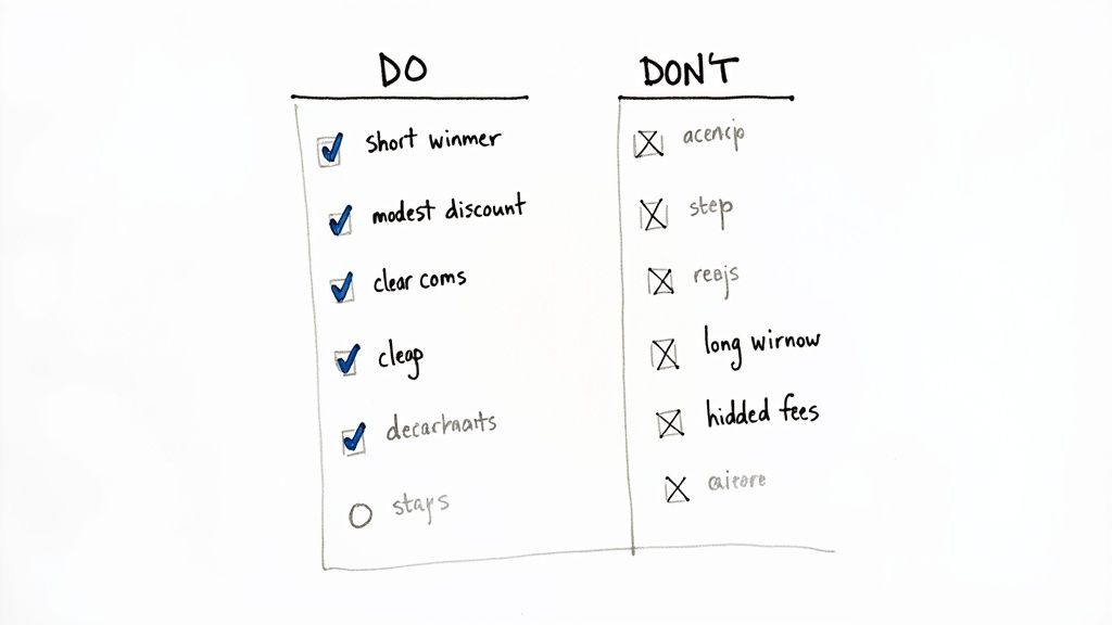 People looking at an event schedule, careful not to make mistakes.