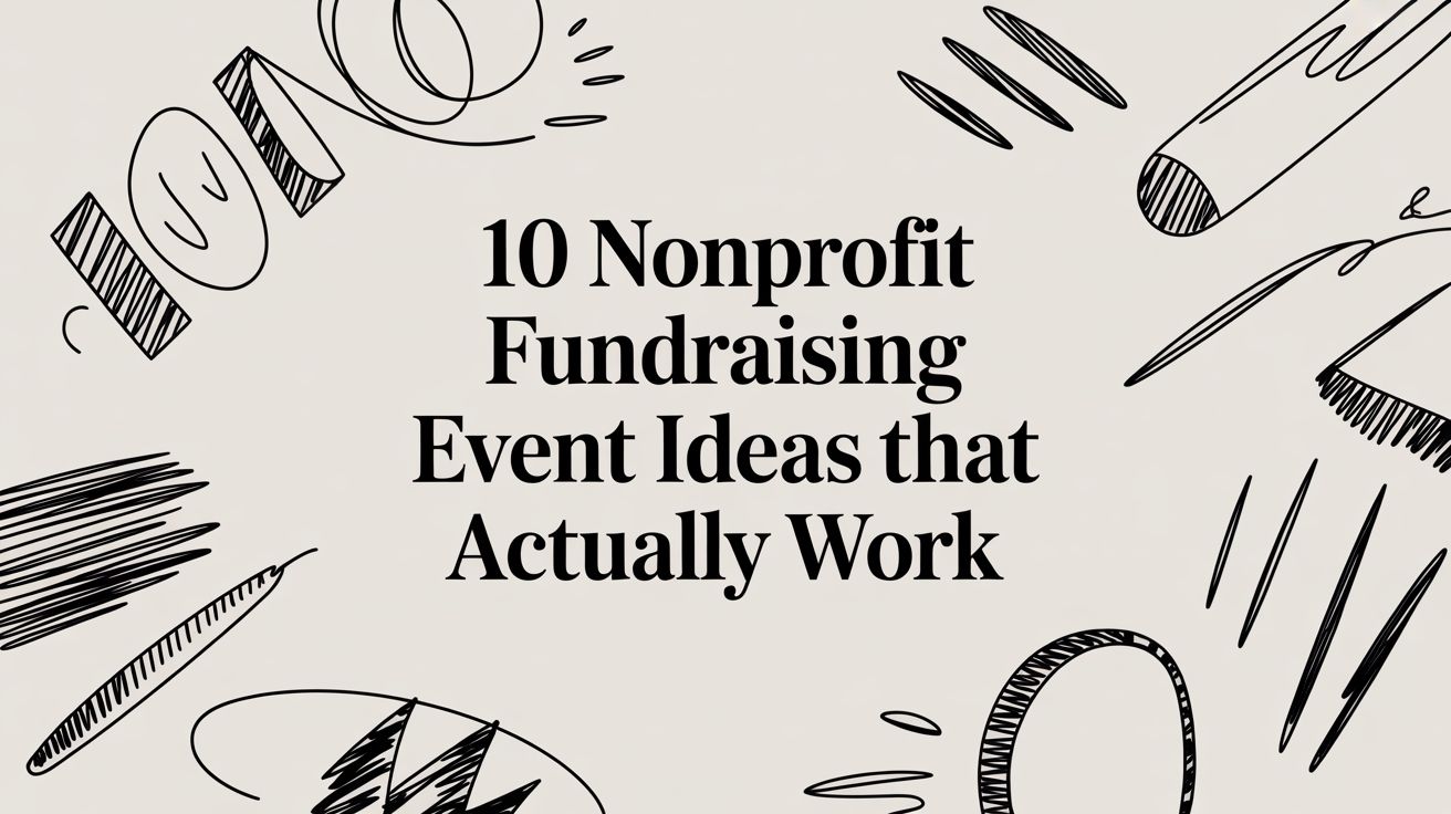 10 Nonprofit Fundraising Event Ideas That Actually Work