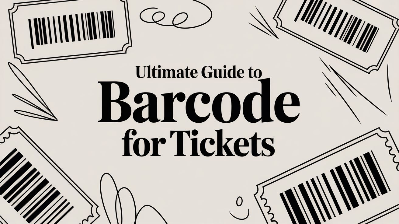 Ultimate Guide to Barcode for Tickets