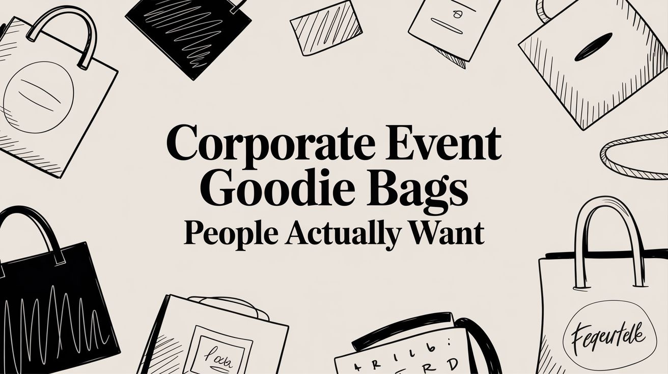 Corporate Event Goodie Bags People Actually Want