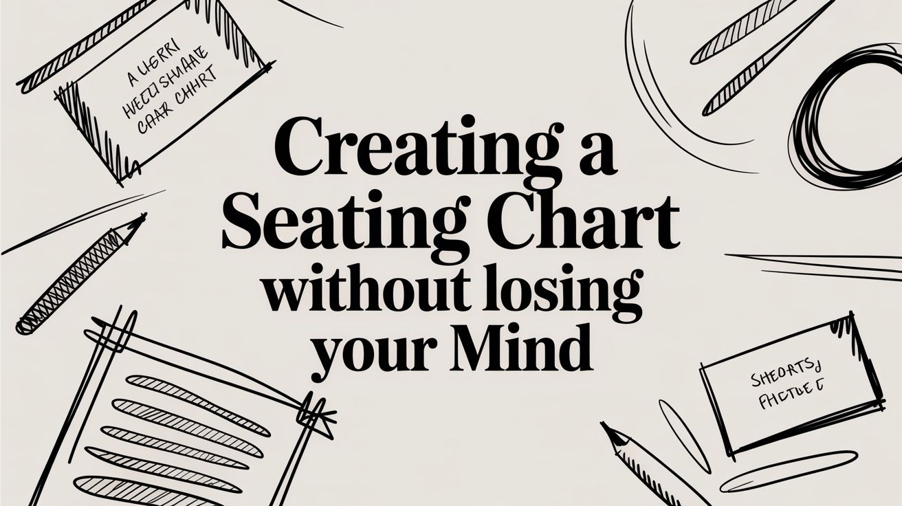 Creating a Seating chart Without Losing Your Mind