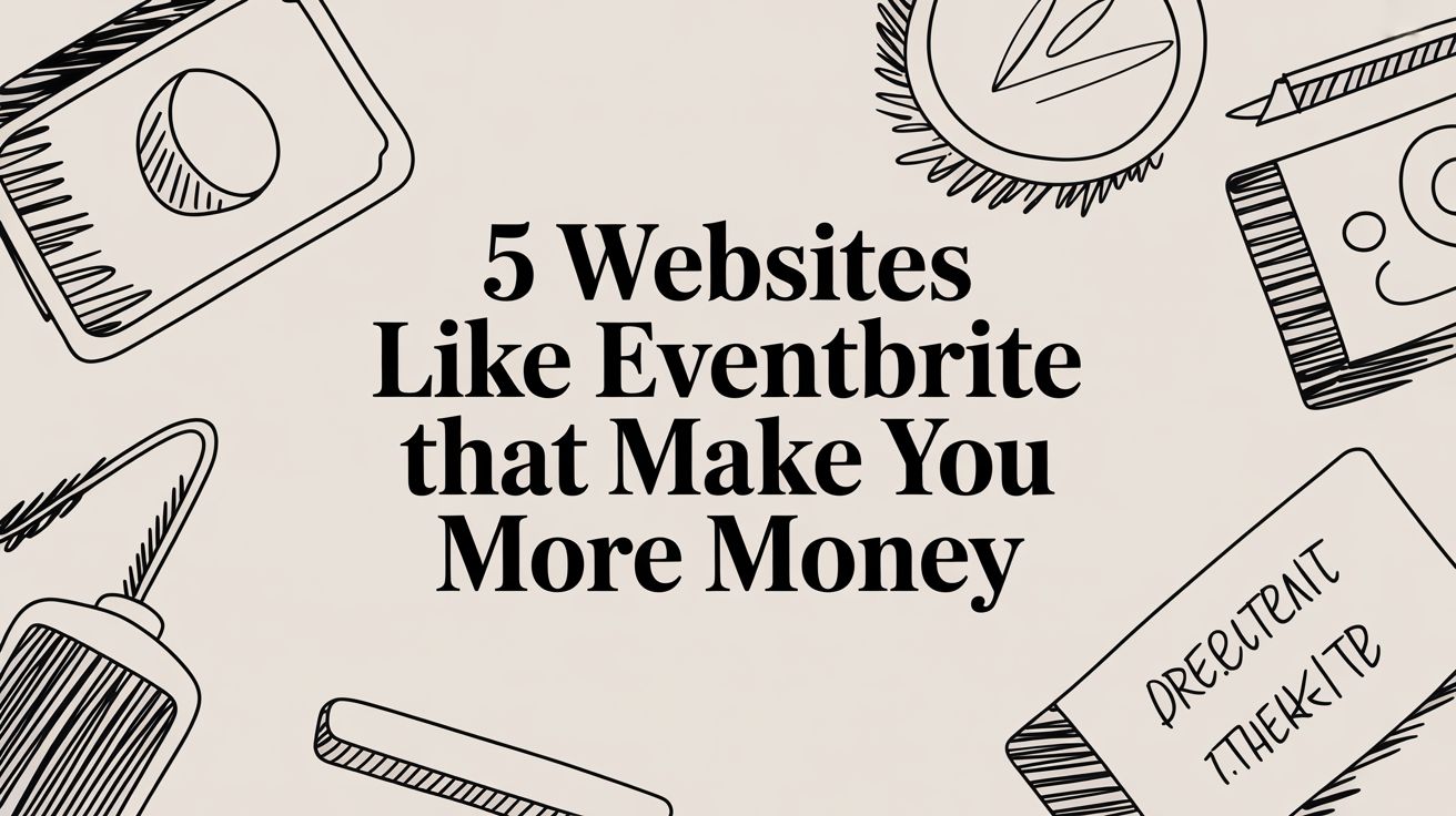 5 Websites Like Eventbrite That Make You More Money
