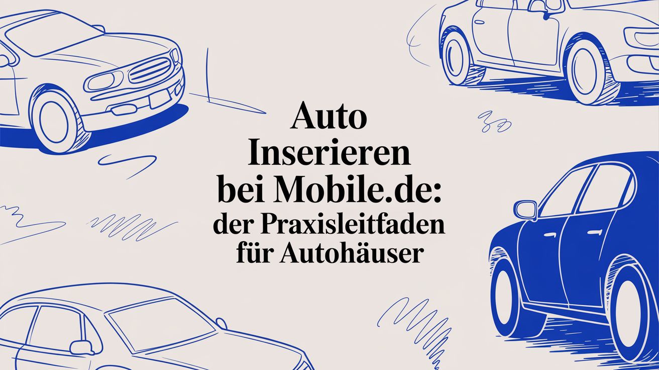 Auto inserieren bei mobile.de: Der Praxisleitfaden für Autohäuser