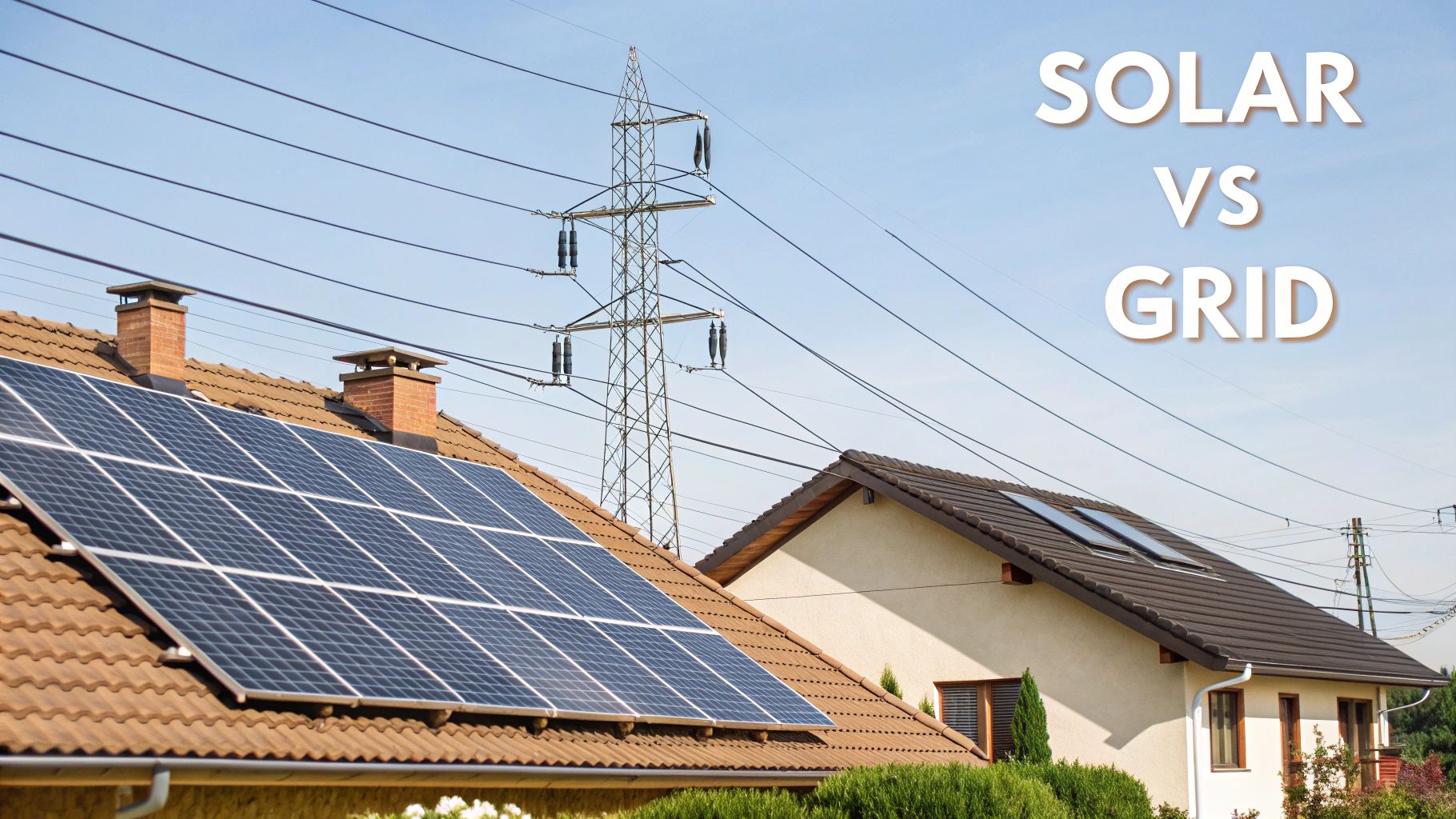 A graph showing the rising cost of utility electricity over 25 years, contrasted with the flat, low cost of solar energy, highlighting the breakeven point and long-term savings.