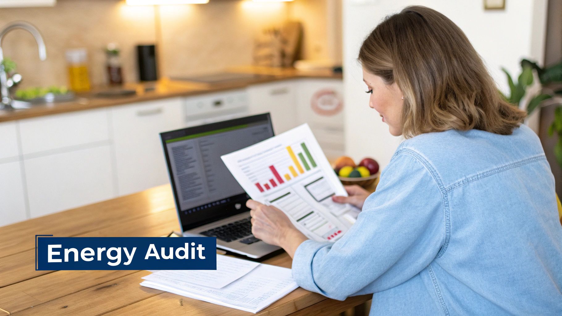 A team of professionals installing solar panels on a residential roof.