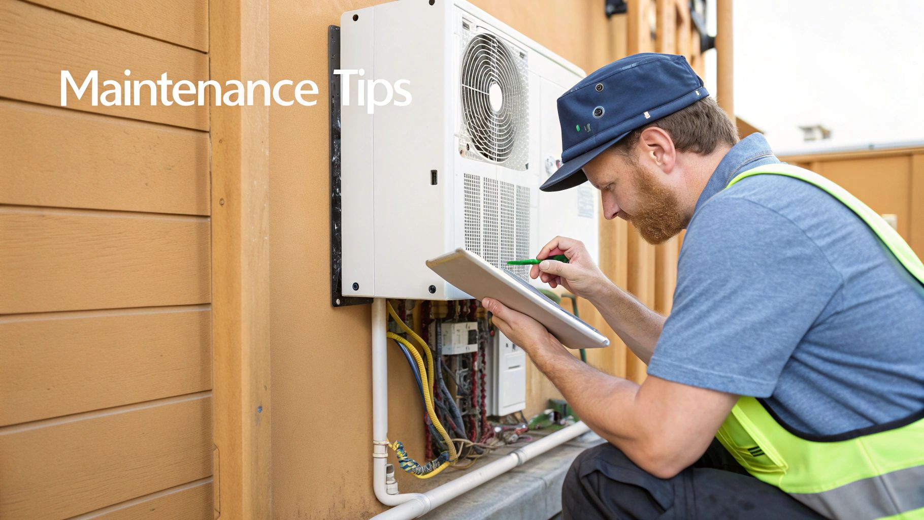 Solar power inverter installation