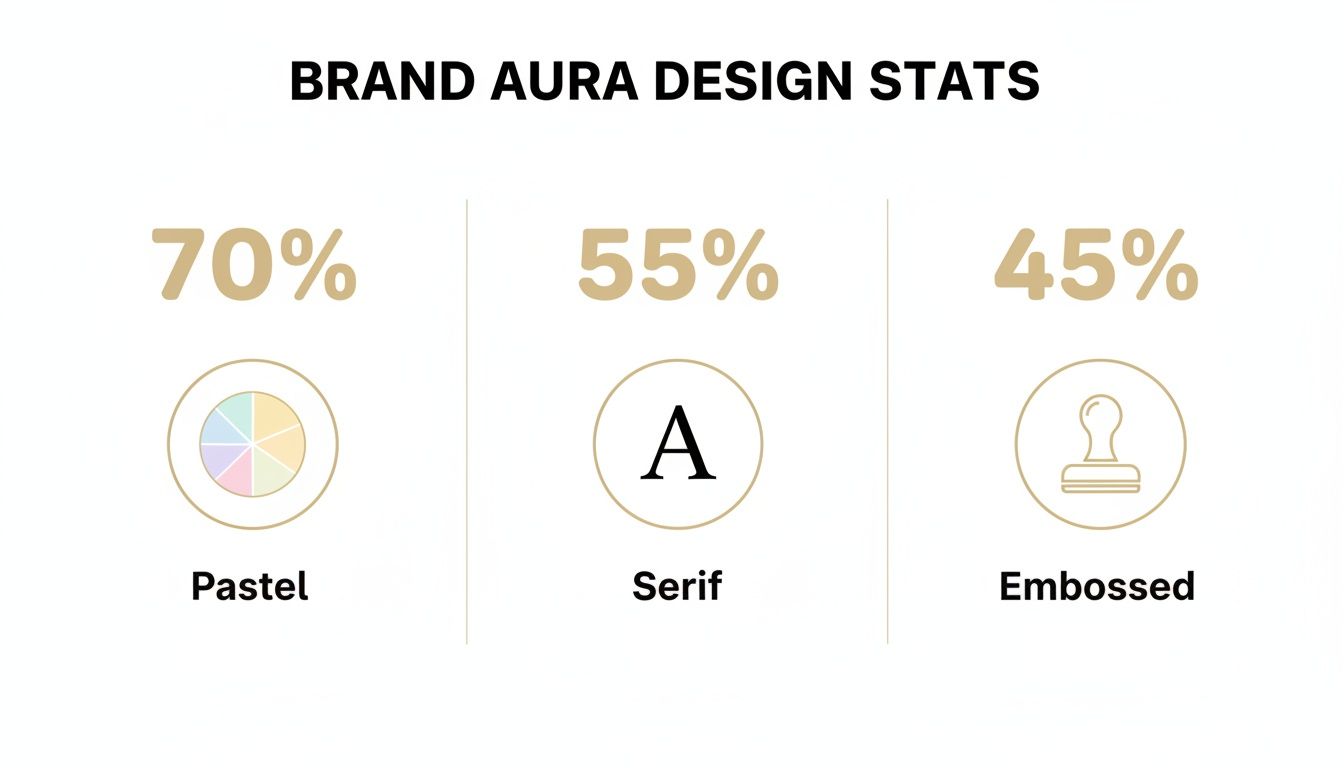 Infographic about perfume sample packaging