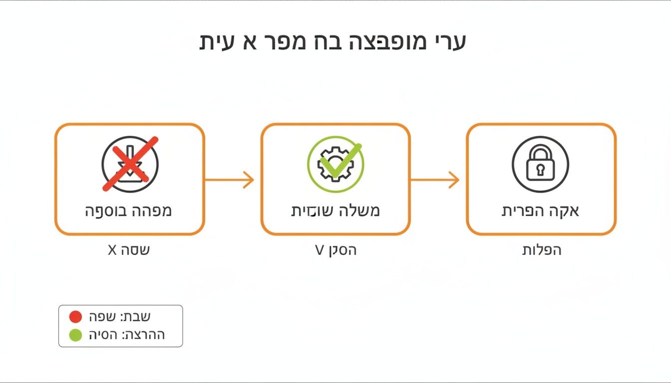 תרשים זרימה המתאר תהליך אבטחה: הורדה אסורה, מסירה מאובטחת, והעתקה פרטית. מיועד להסכם סודיות.