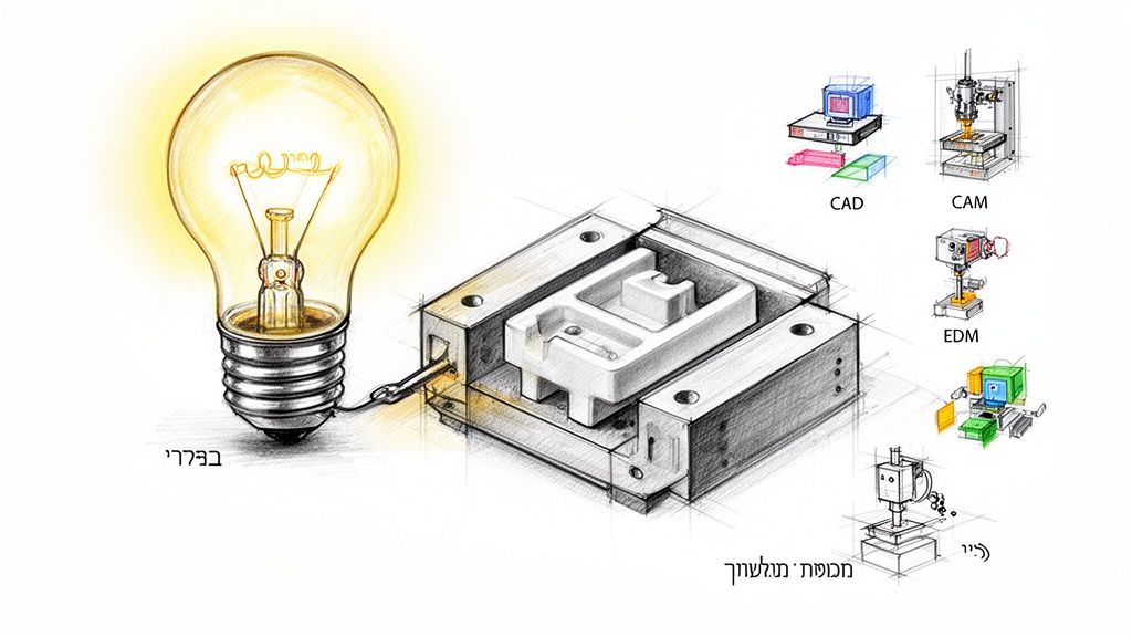 ייצור תבניות פלסטיק: המדריך להפיכת רעיון למוצר