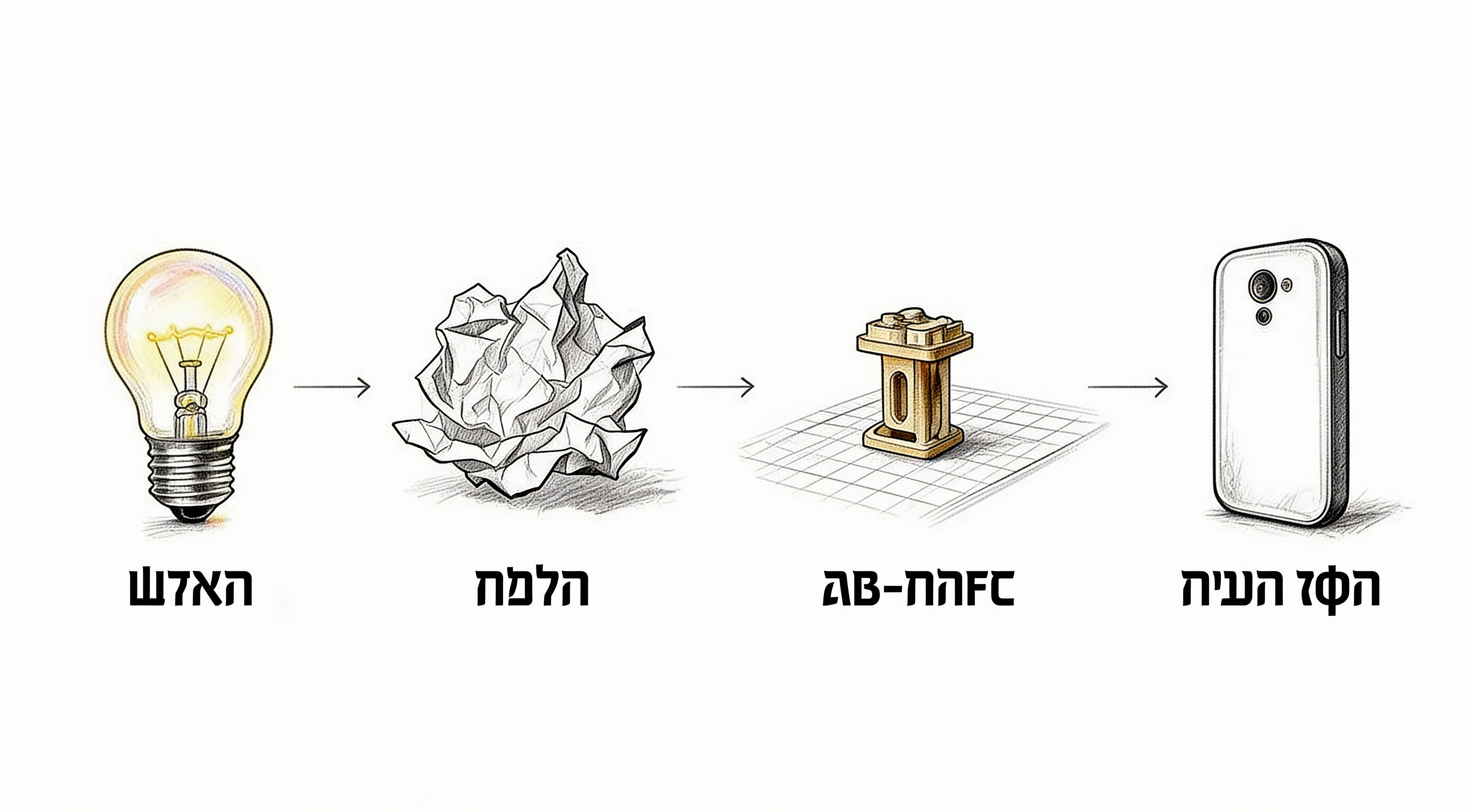 פיתוח אב טיפוס: איך הופכים רעיון למשהו שאפשר להחזיק ביד