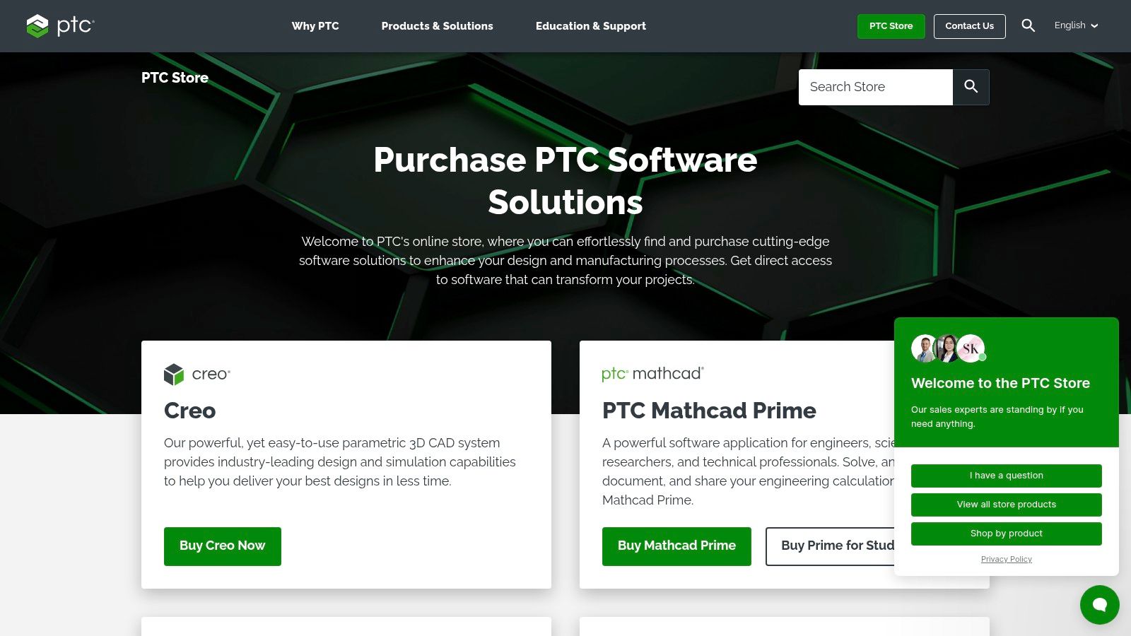 PTC Creo – חנות/Store הרשמי