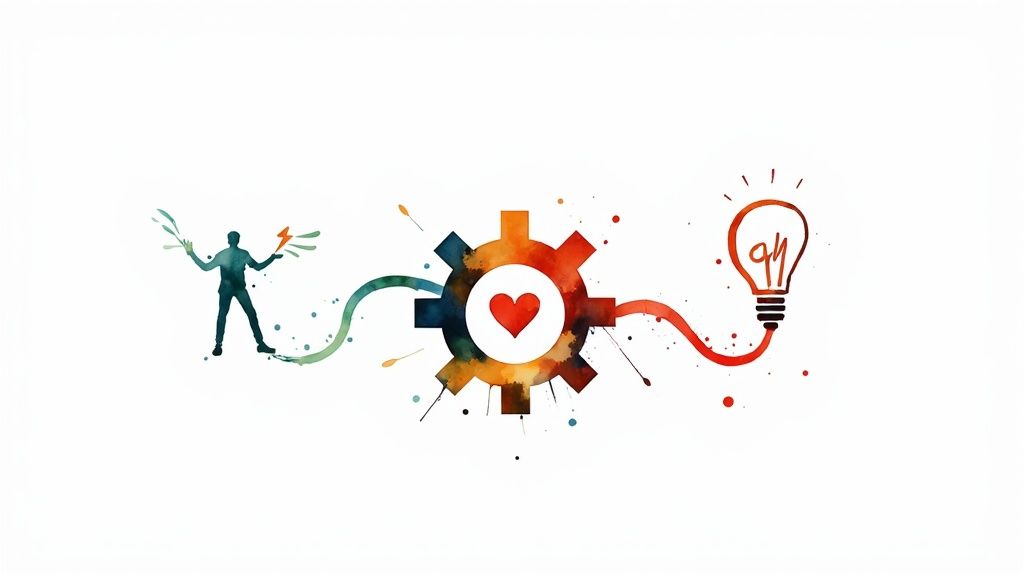 Digital Transformation Strategy - A graph showing upward trends, symbolizing the growth and benefits achieved through a successful transformation.