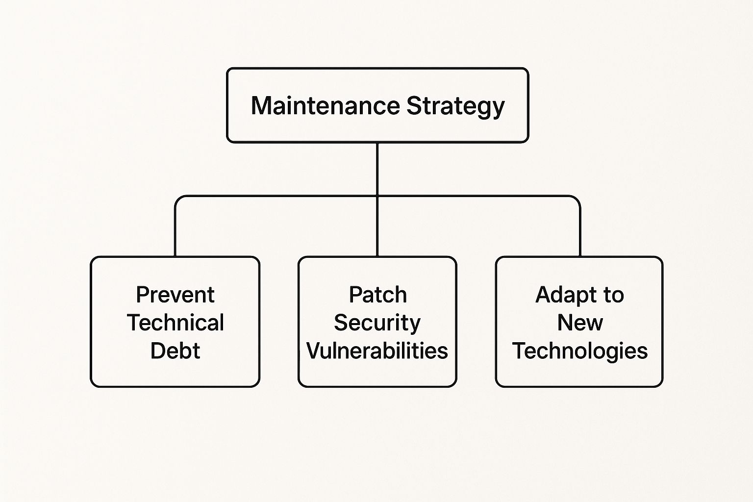 Infographic about software maintenance and support services
