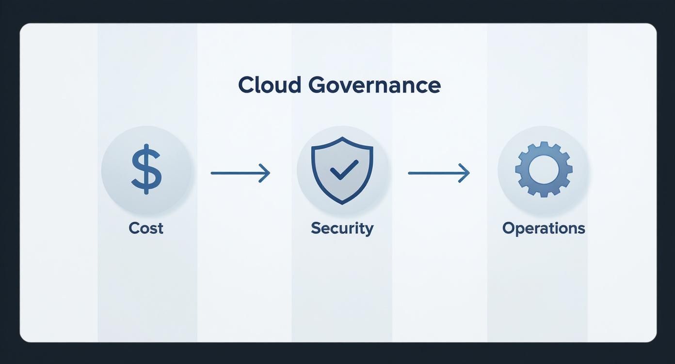 Infographic about governance in the cloud