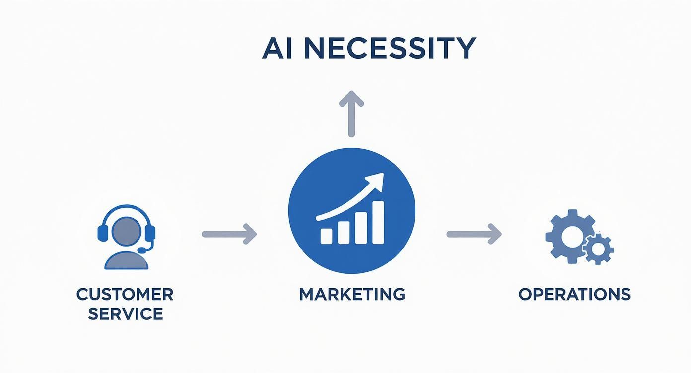 Infographic about ai solutions for business