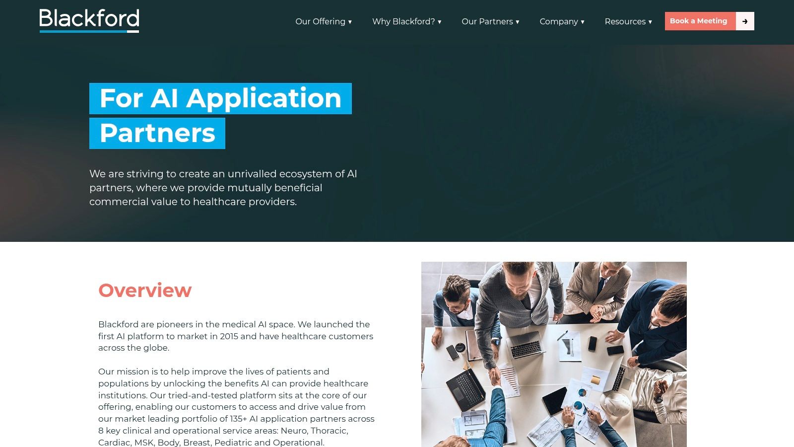 Blackford – Medical Imaging AI Platform and Marketplace