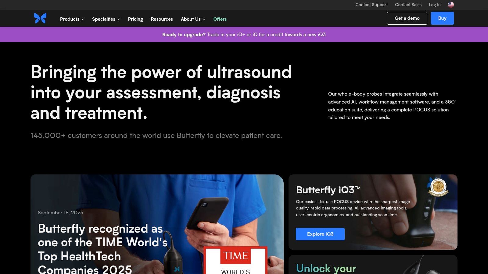 Butterfly Network – Handheld Ultrasound with Embedded AI