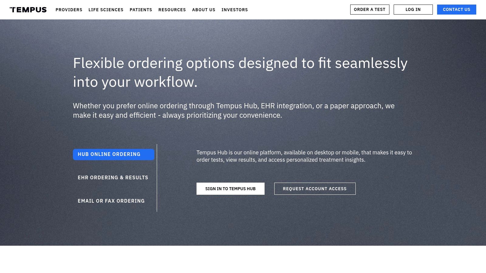 Tempus – AI-Enabled Precision Medicine (Tempus Hub)