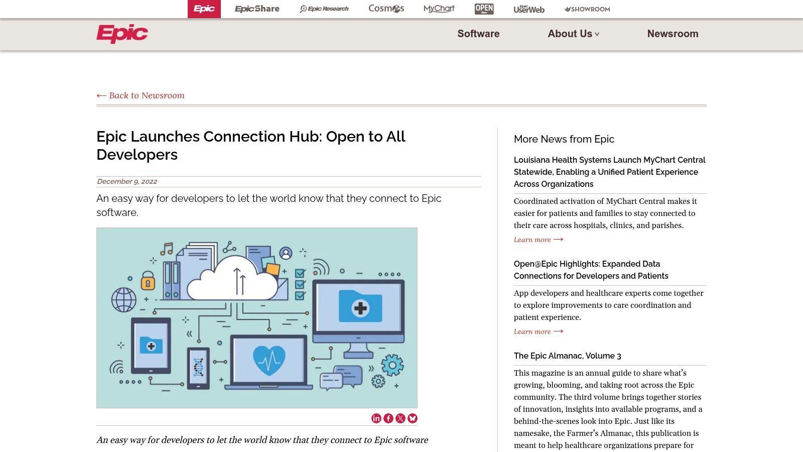 Epic Connection Hub (Epic Showroom)