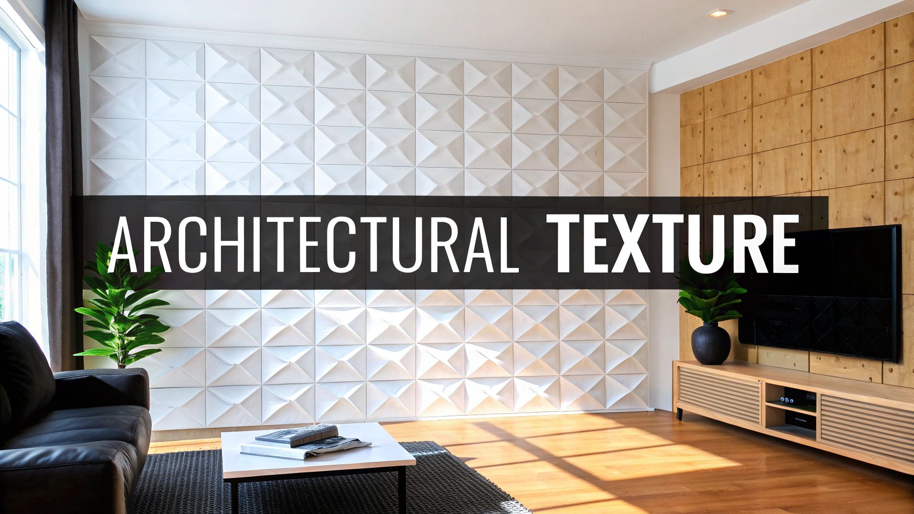 3D Wall Panels and Textured Installations