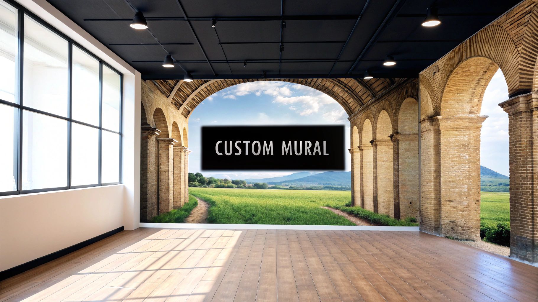 Custom Mural Paintings and Trompe-l'œil Art