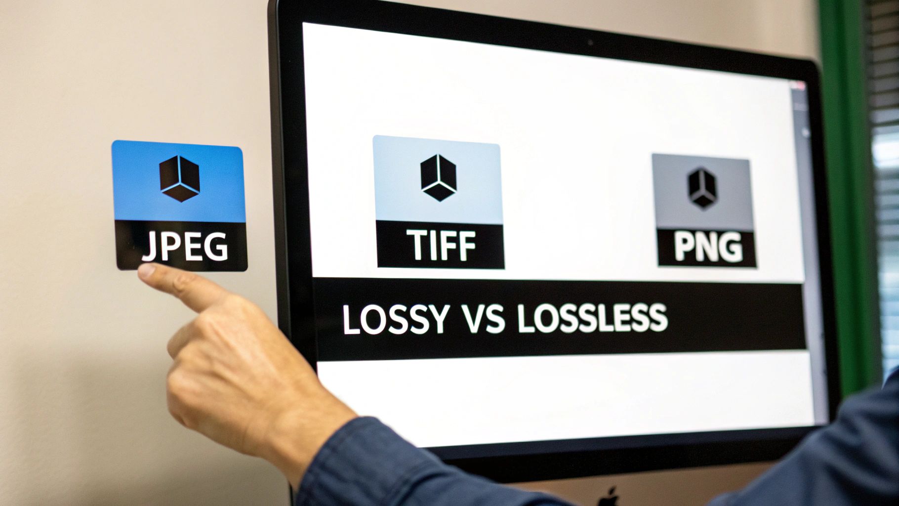 Close-up of a digital camera screen showing a high-quality photo being reviewed.