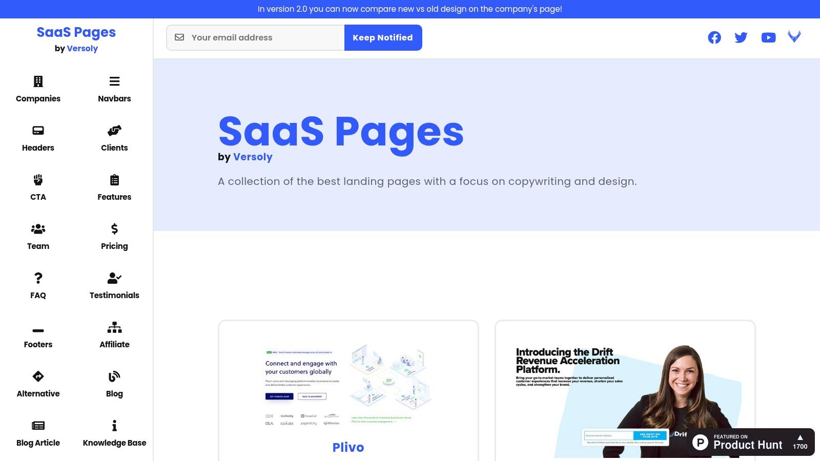 SaaS Pages