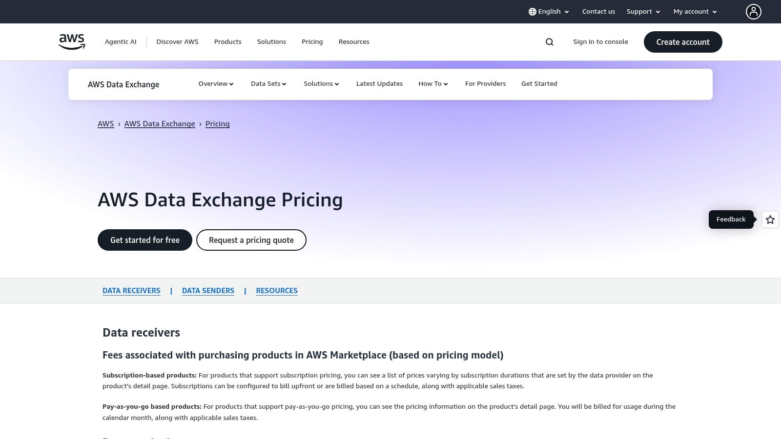 AWS Data Exchange