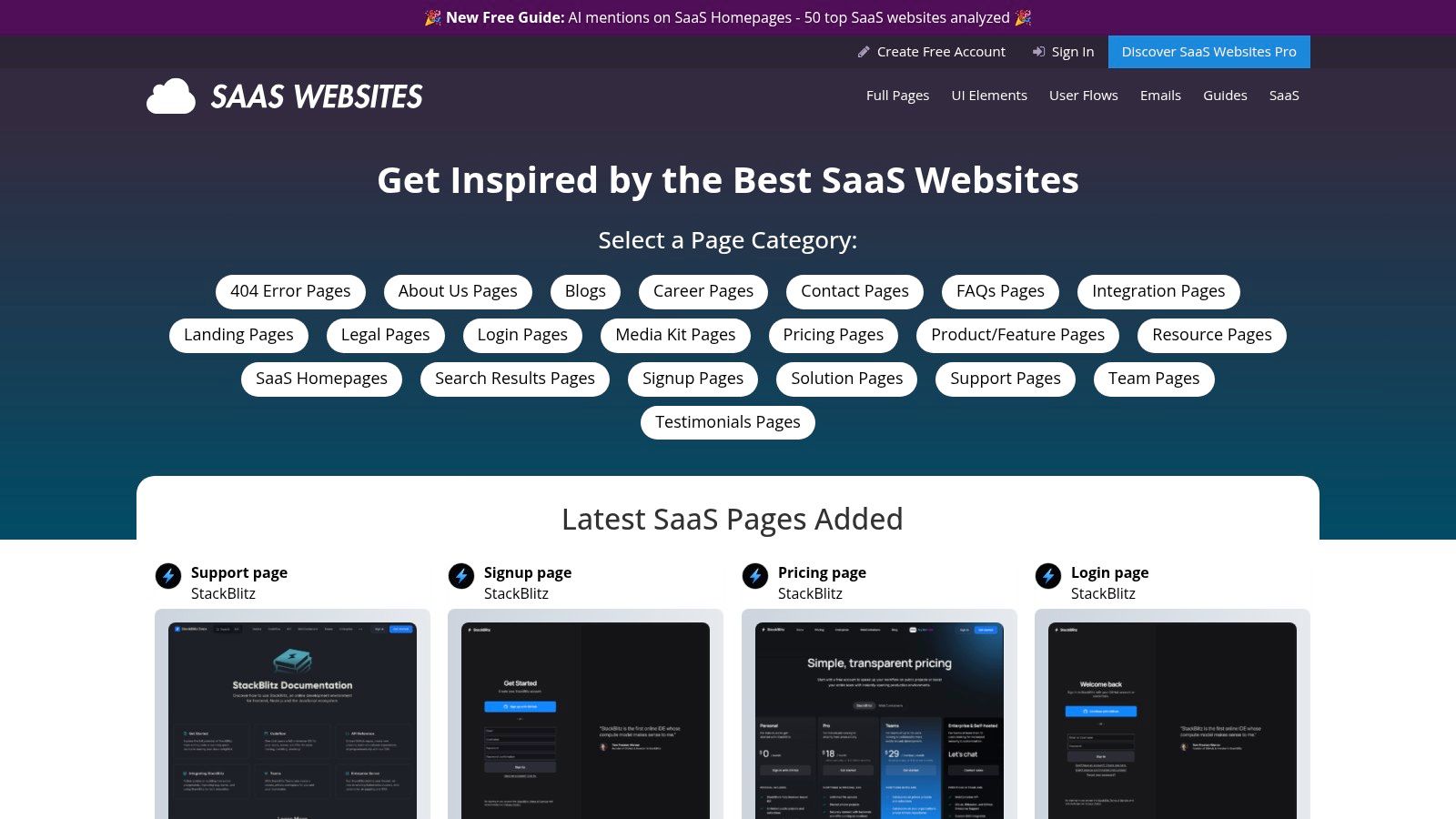 SaaS Websites (SaaS Websites Pro)