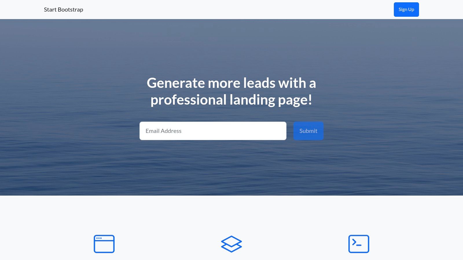 Start Bootstrap
