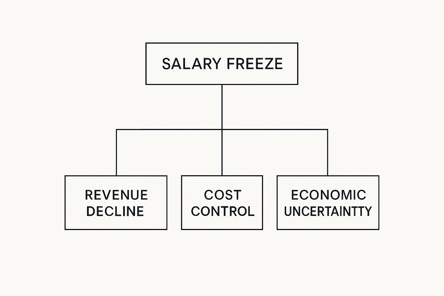 Infographic about Salary Freeze