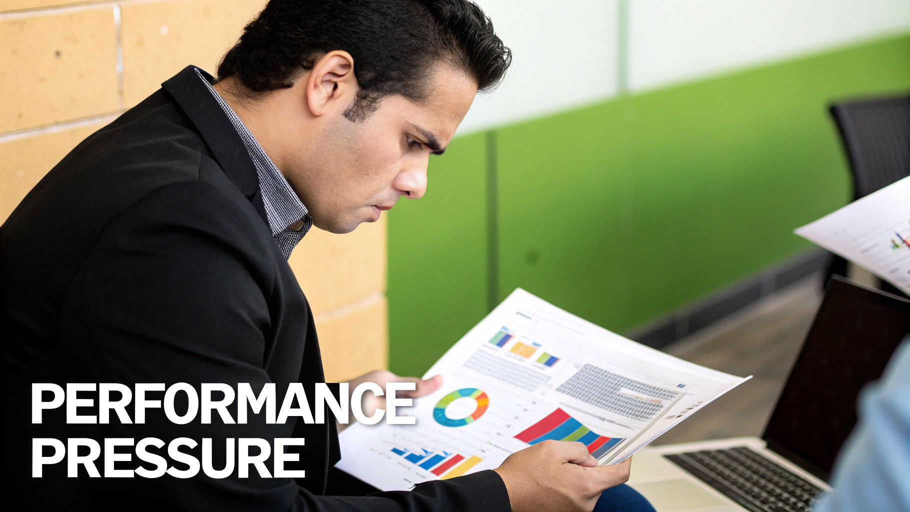 A graph showing upward trends, symbolizing business growth and performance improvement.