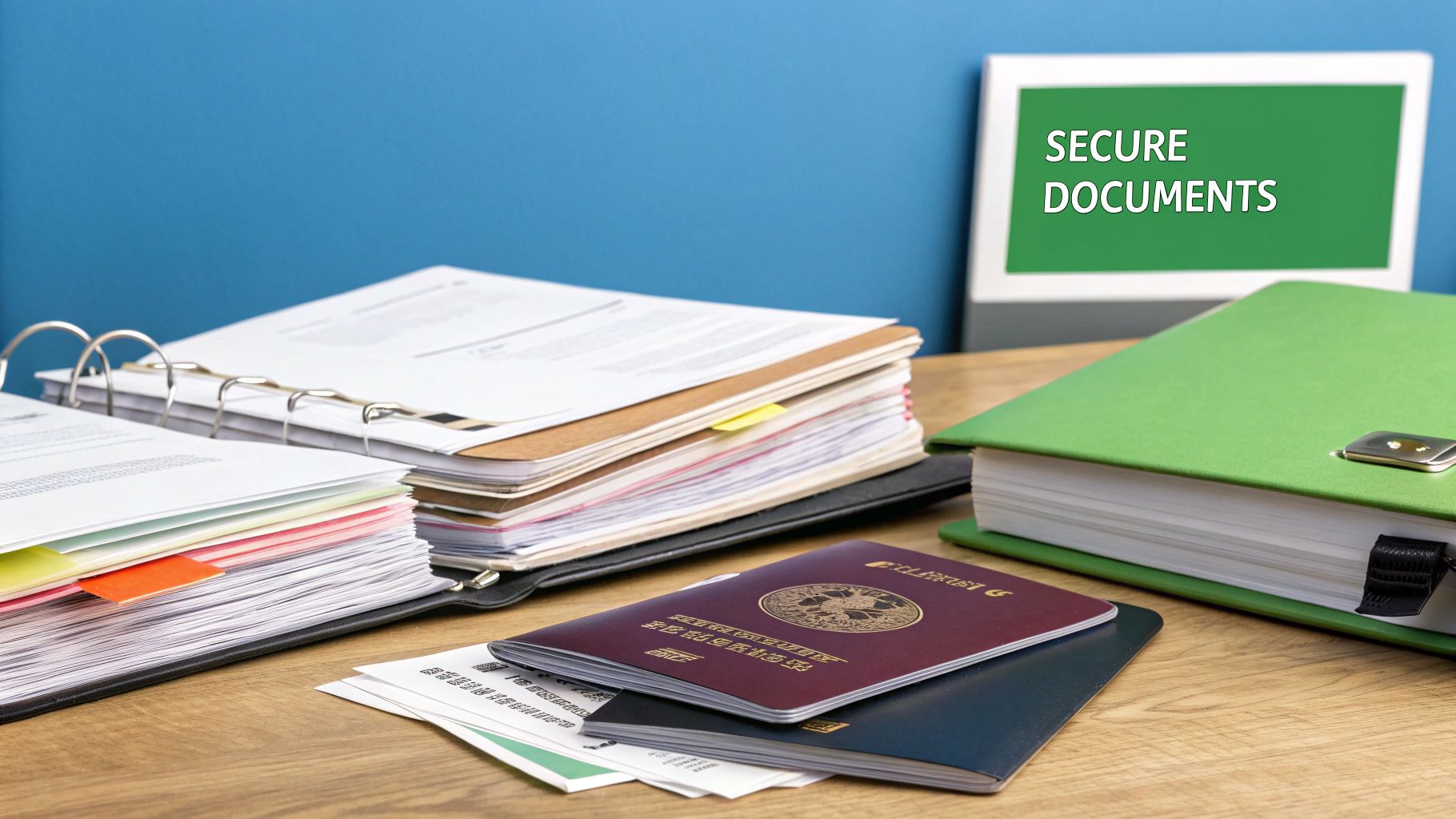 Prepare Important Documents and Valuables
