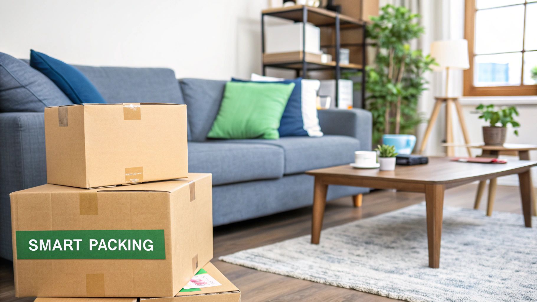 Pack Strategically and Label Boxes