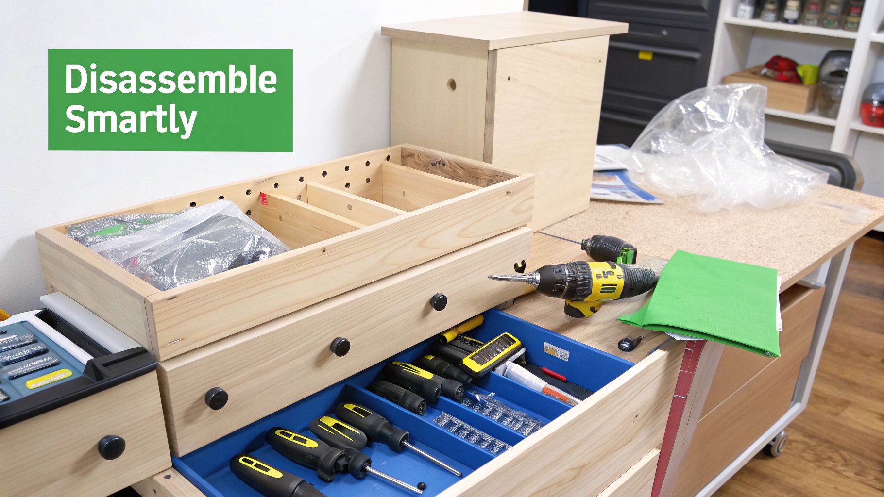 Disassemble Furniture Strategically