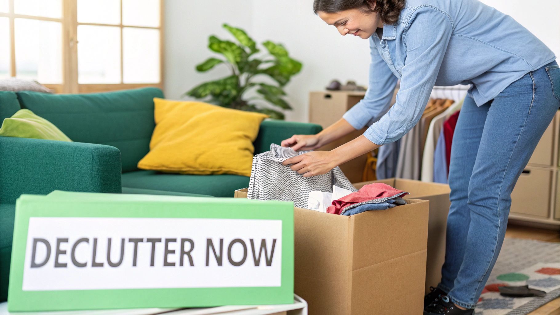Declutter and Organize Belongings