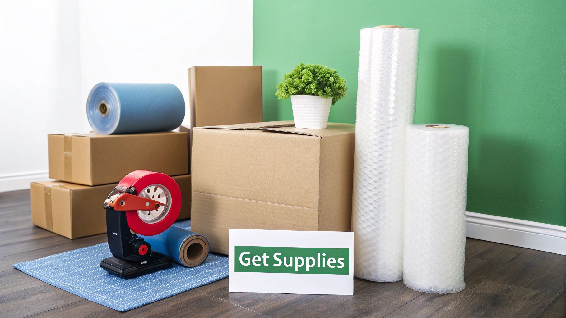 Obtain Moving Supplies and Materials