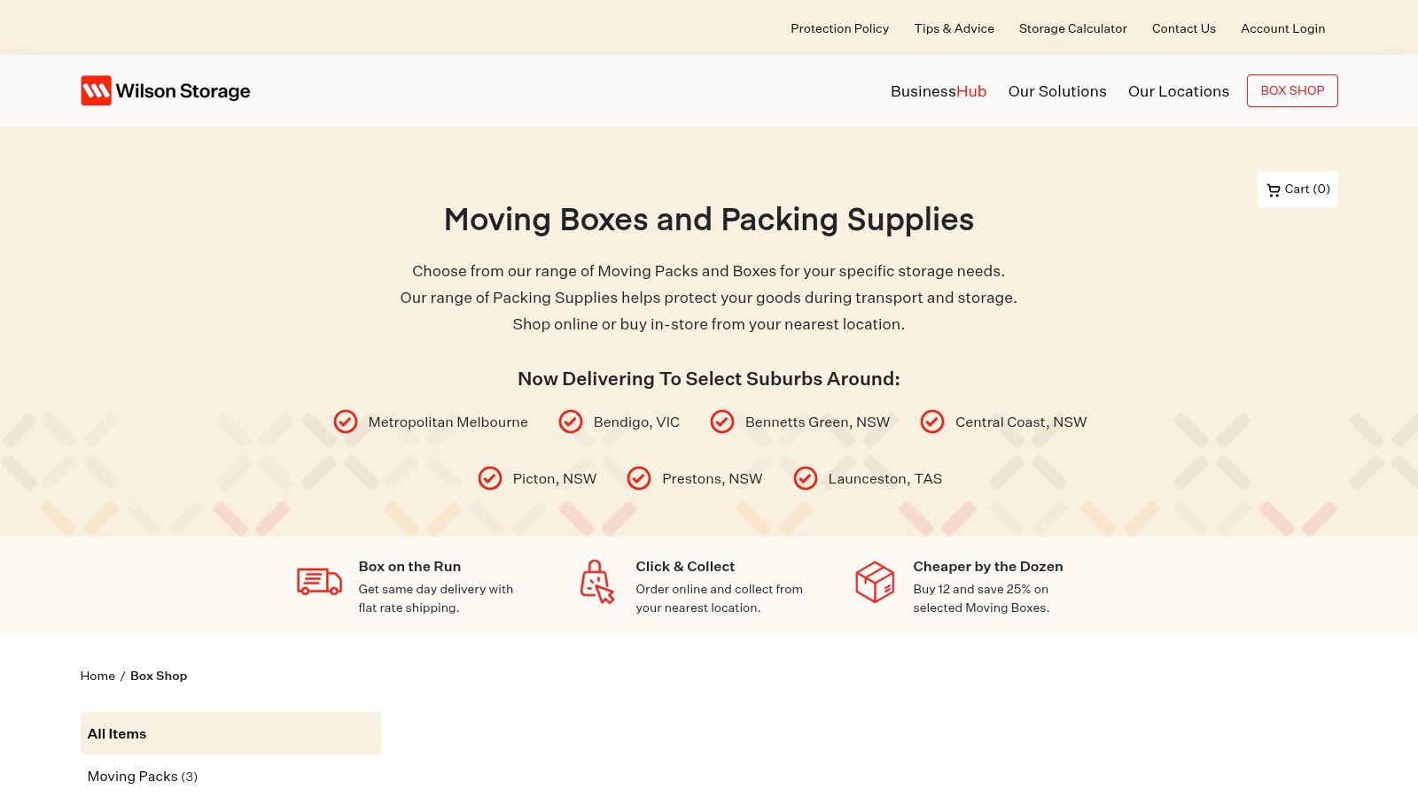 Wilson Storage - Box Shop