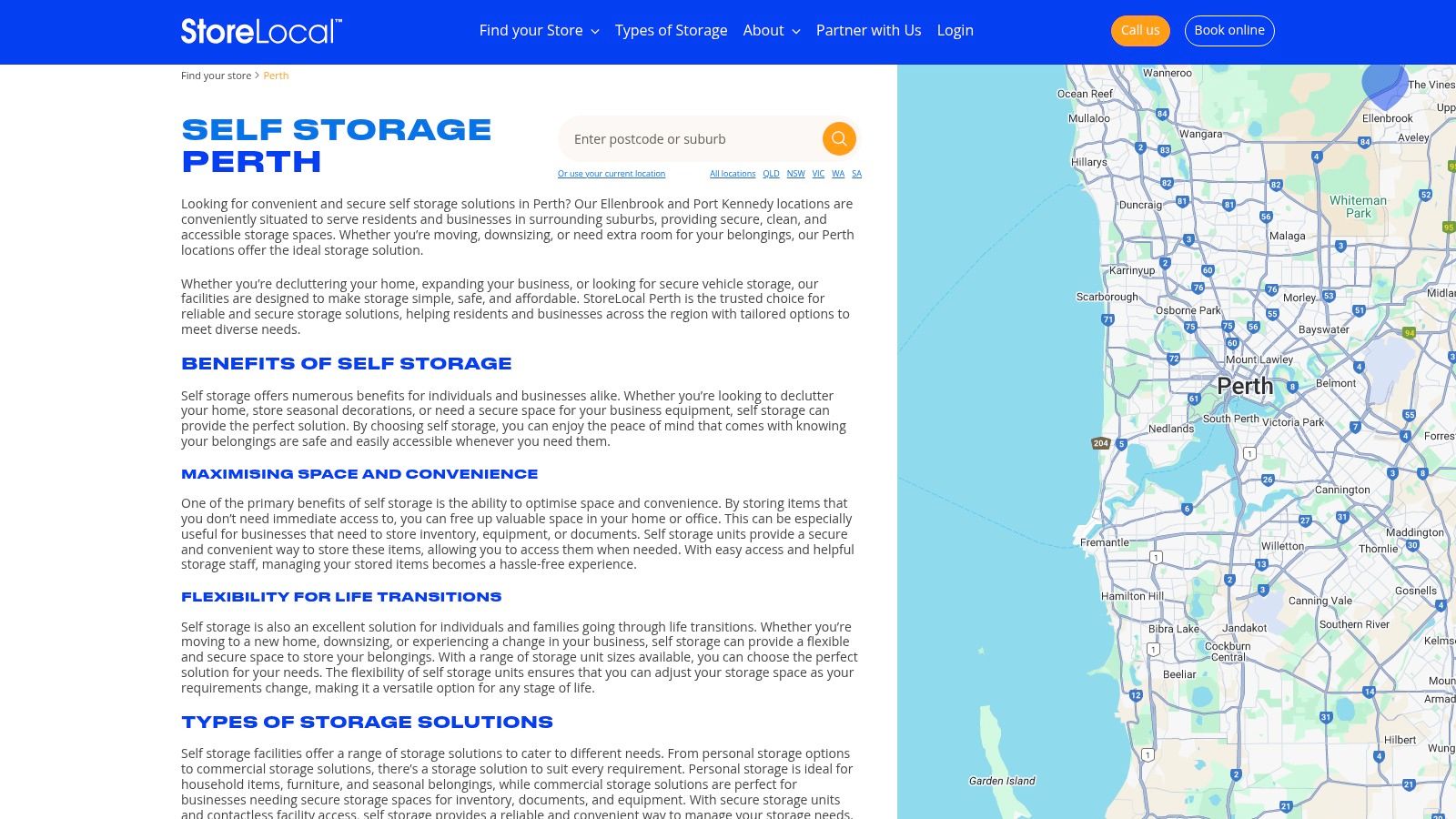 3. StoreLocal Perth: Modern Security and Flexibility