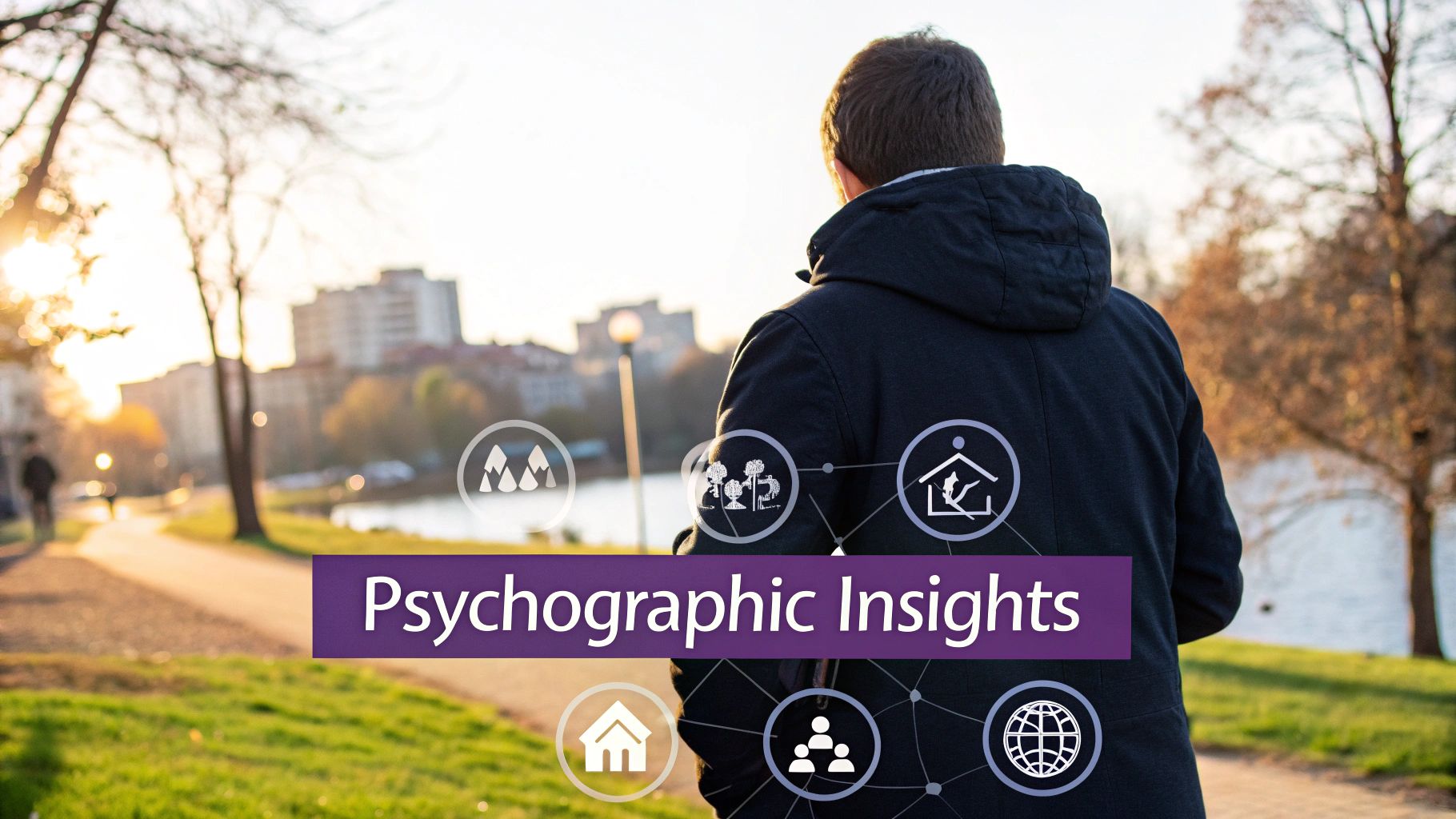 Infographic showing key data about Psychographic Segmentation