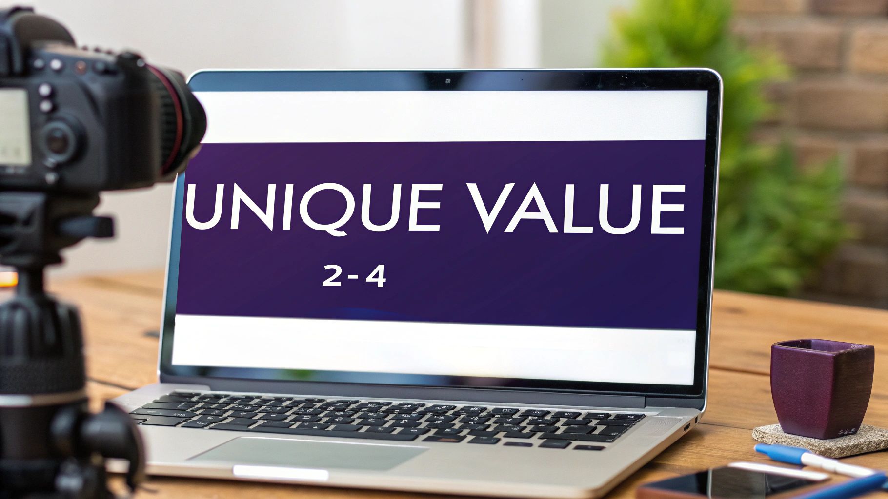 Clear Value Proposition