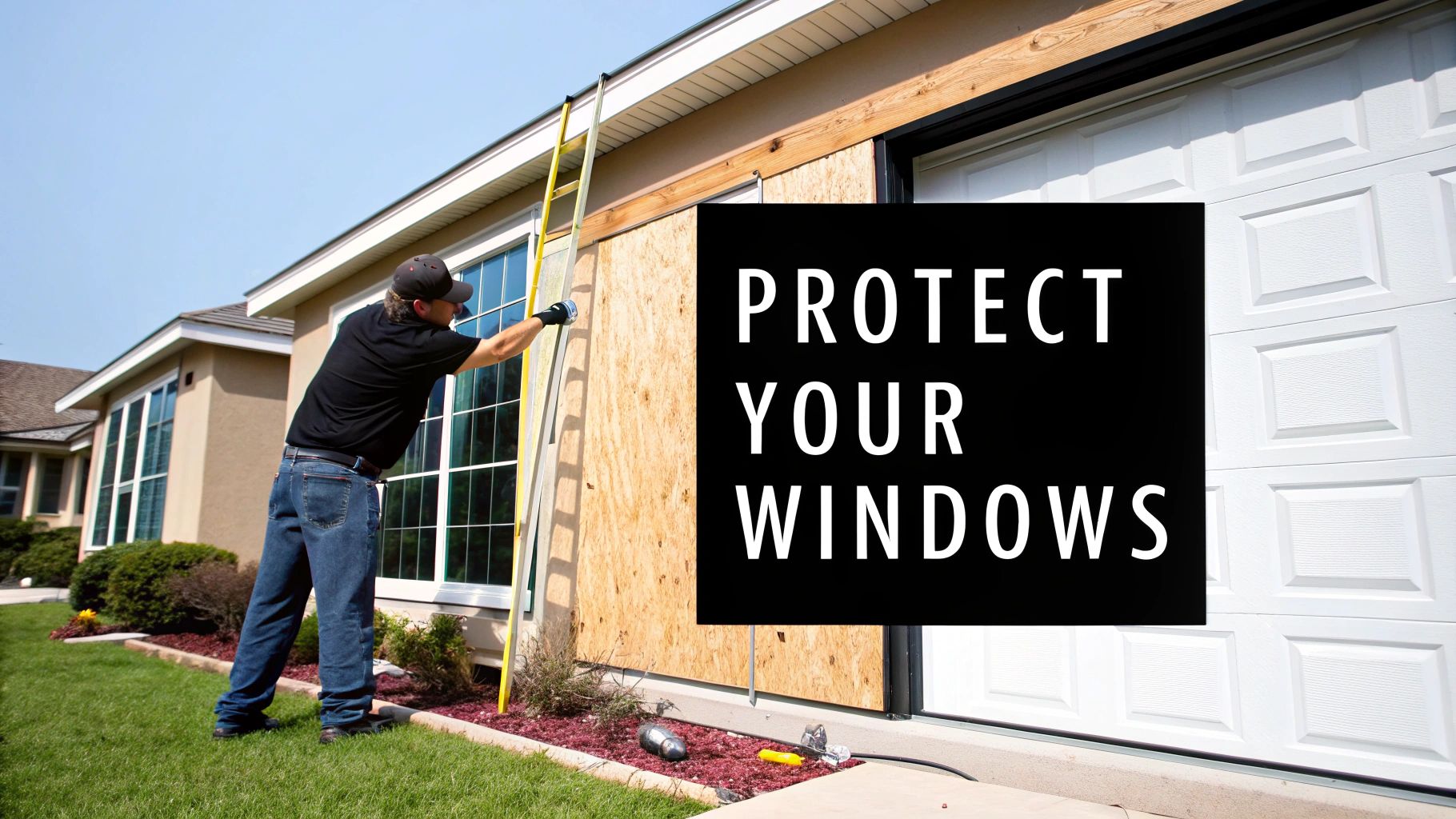 Protect Window A Homeowner's Guide on How to Protect Windows in a Hurricane - Fortress ...