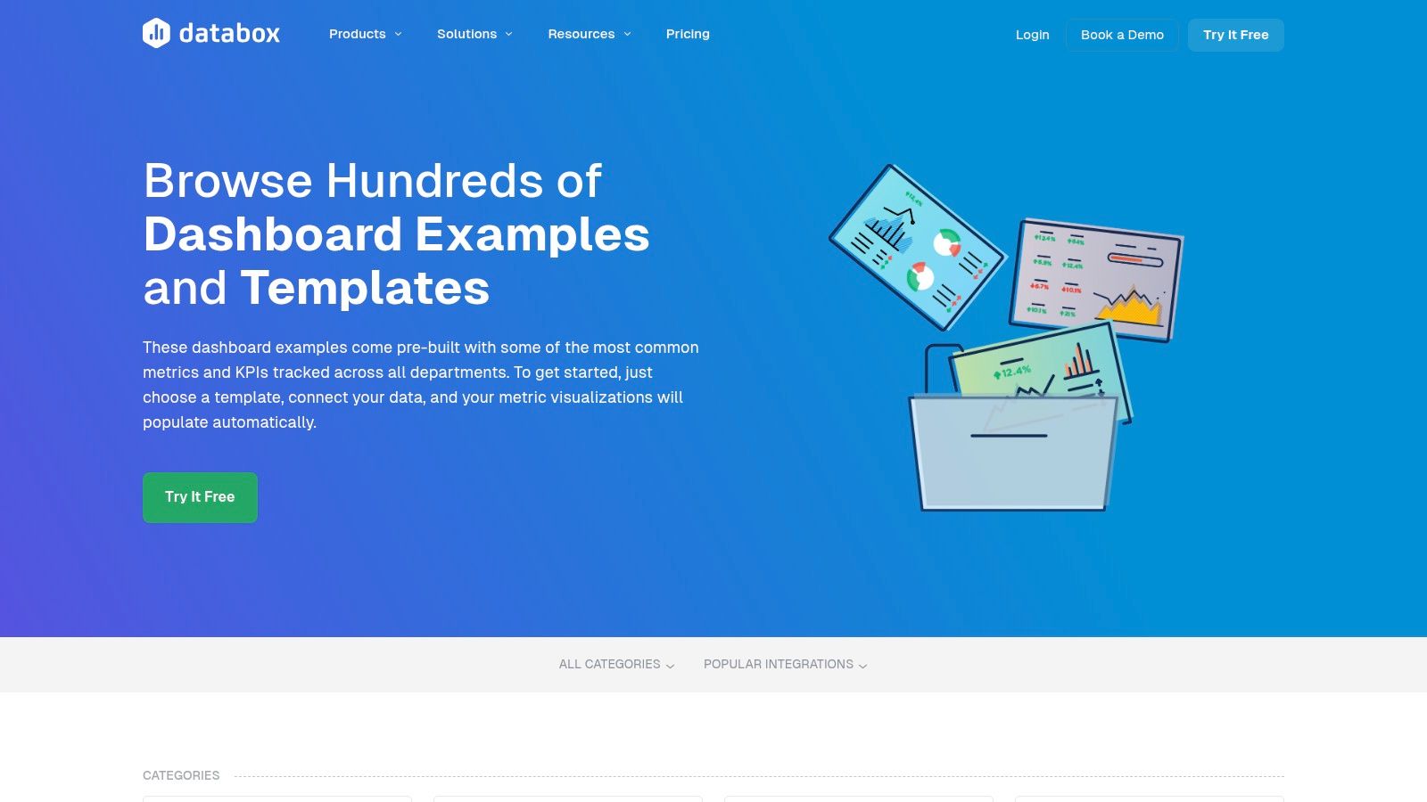 Databox – Dashboard Templates Gallery
