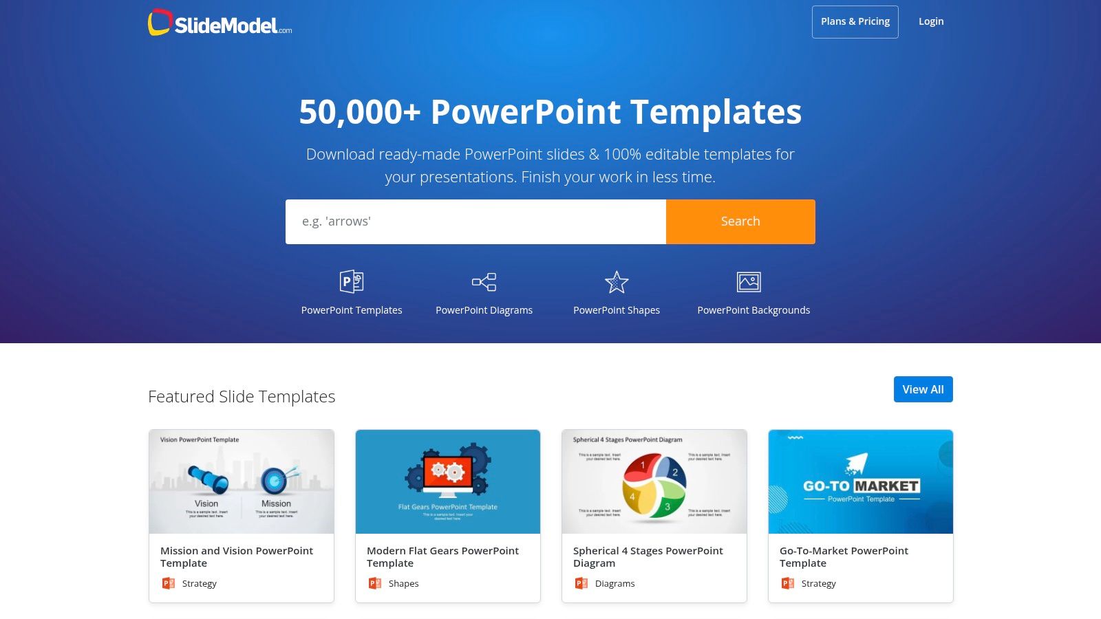 SlideModel – Analytics/Dashboard Presentation Templates
