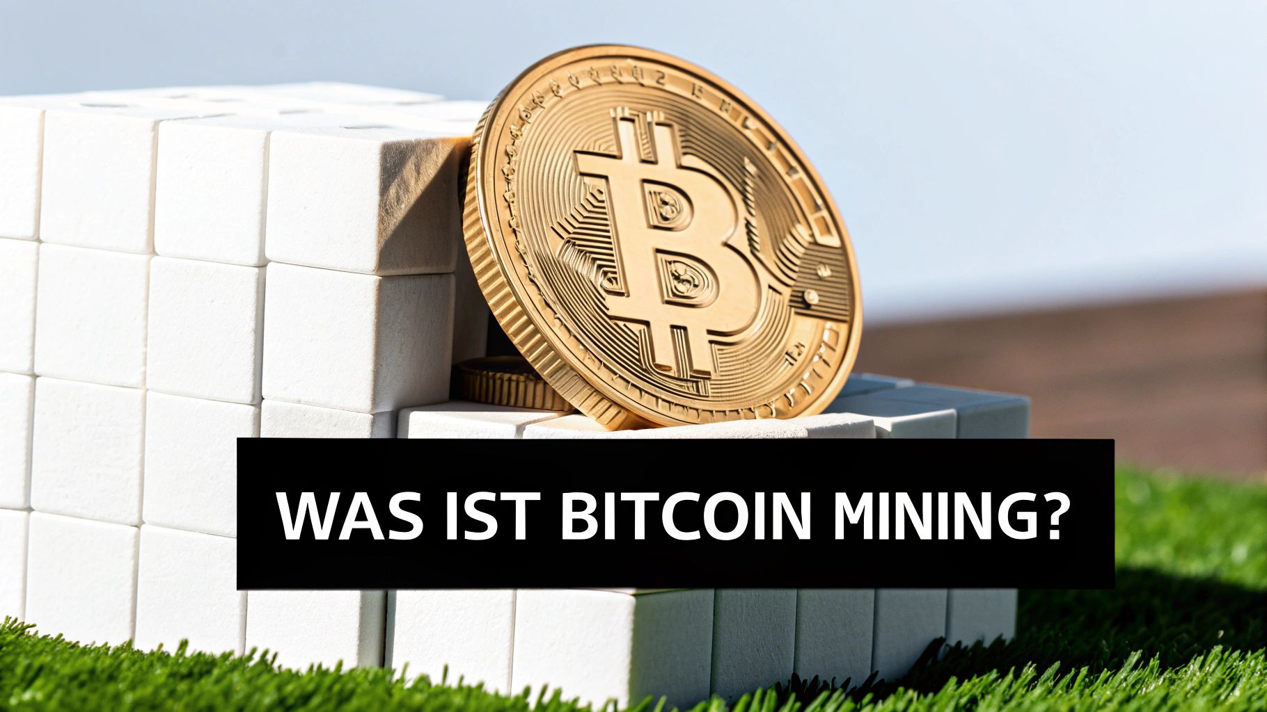 Was ist Bitcoin Mining? Alles Wichtige im Überblick Computer-Mainboard mit leuchtenden Schaltkreisen als Symbol für Bitcoin Mining