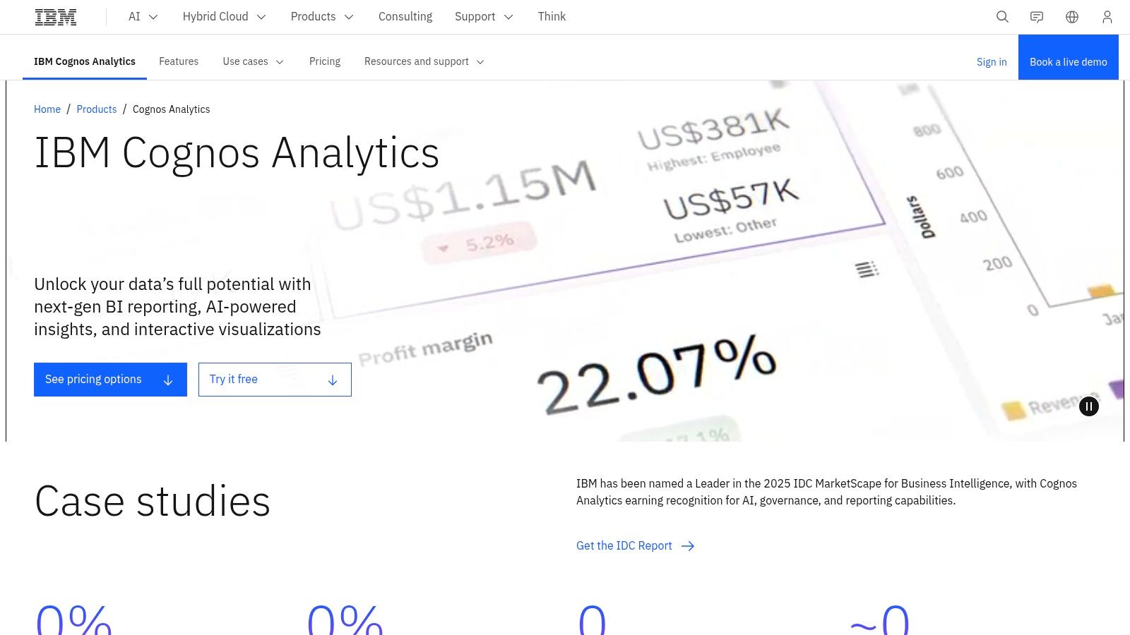 IBM Cognos Analytics
