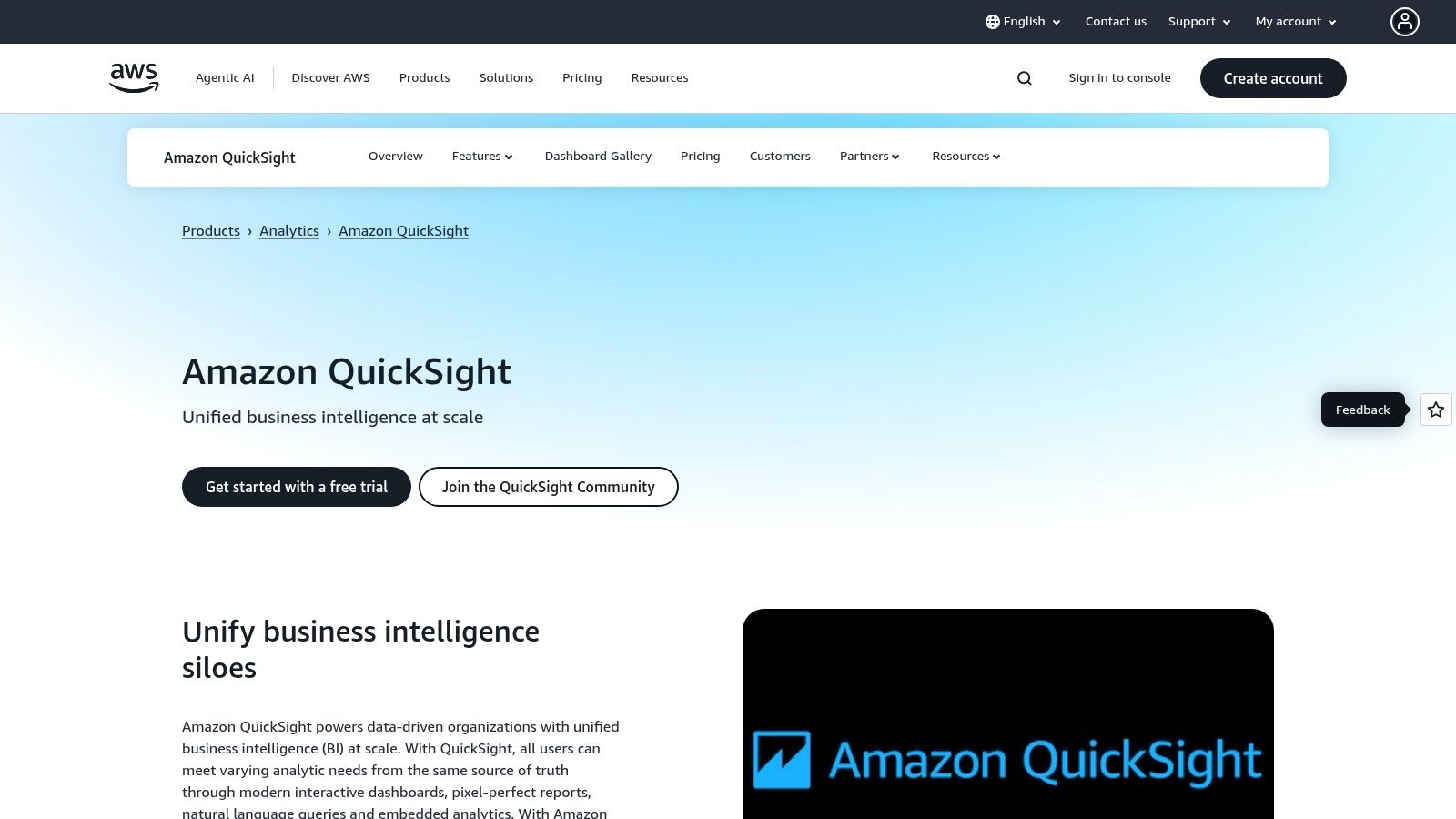 Amazon QuickSight (AWS)