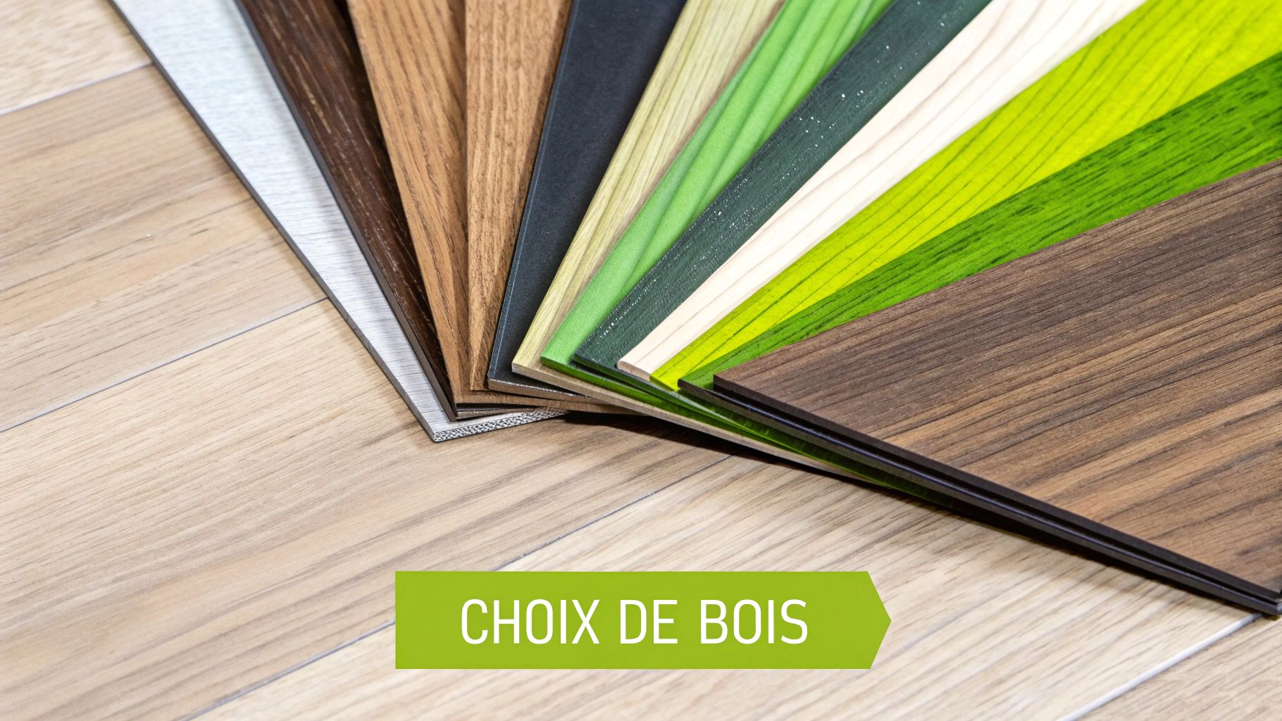 Un escalier en bois franc bien éclairé dans une maison moderne.